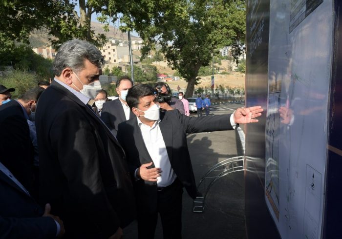 پروژه  ۳۵ متری شهید افتخاری در شمال تهران به بهره برداری رسید