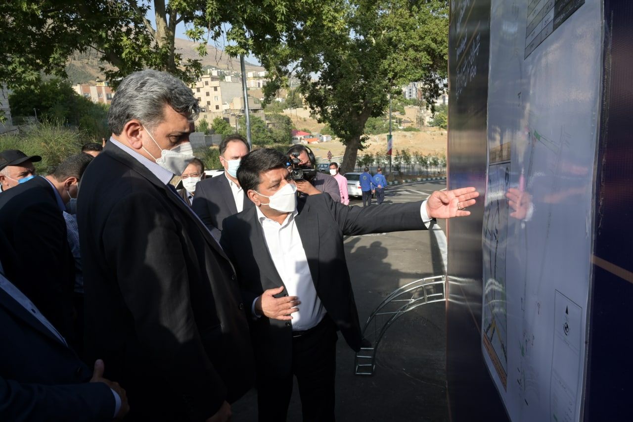 پروژه  ۳۵ متری شهید افتخاری در شمال تهران به بهره برداری رسید