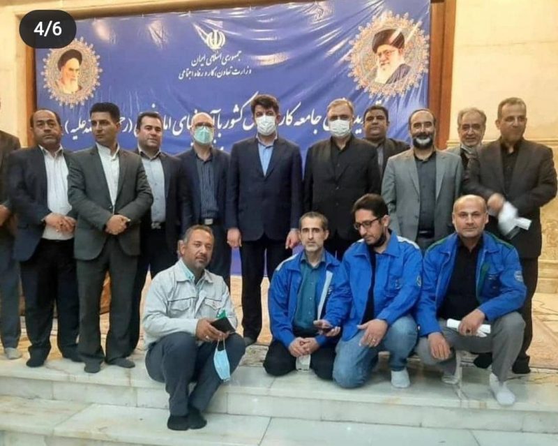 مراسم تجدید میثاق جامعه اسلامی کارگران با بنیانگذار انقلاب و رهبری
