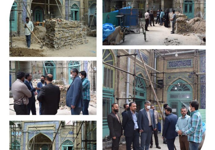 بازسازی مسجد تاریخی افضلیه در حال اجراست