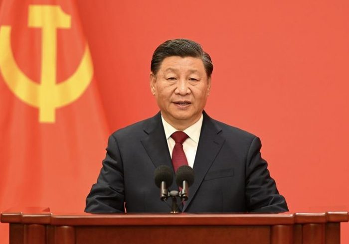 سخنرانی رهبر چین در نشست مطبوعاتی اعضای کمیته دائمی دفتر سیاسی بیستمین کمیته مرکزی حزب کمونیست چین