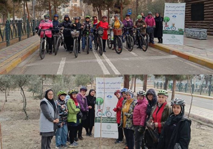 رکاب زنی پنج کیلومتری در مسیرهای دوچرخه سواری منطقه۱۴